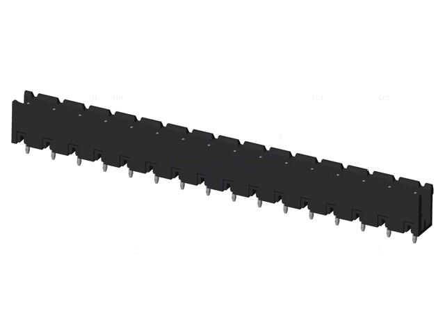Connector: ontkoppelbare terminal strip; contact; mannelijk Connector: ontkoppelbare terminal strip; contact; mannelijk